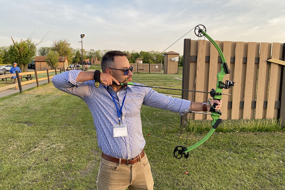 Beyond the Fairway Trading Golf Greens for Archery Scenes Takedown