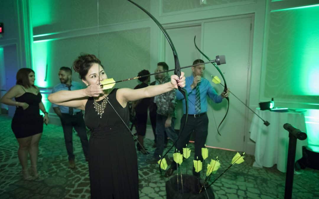 Indoor Archery for inclusivity in your next company party or event